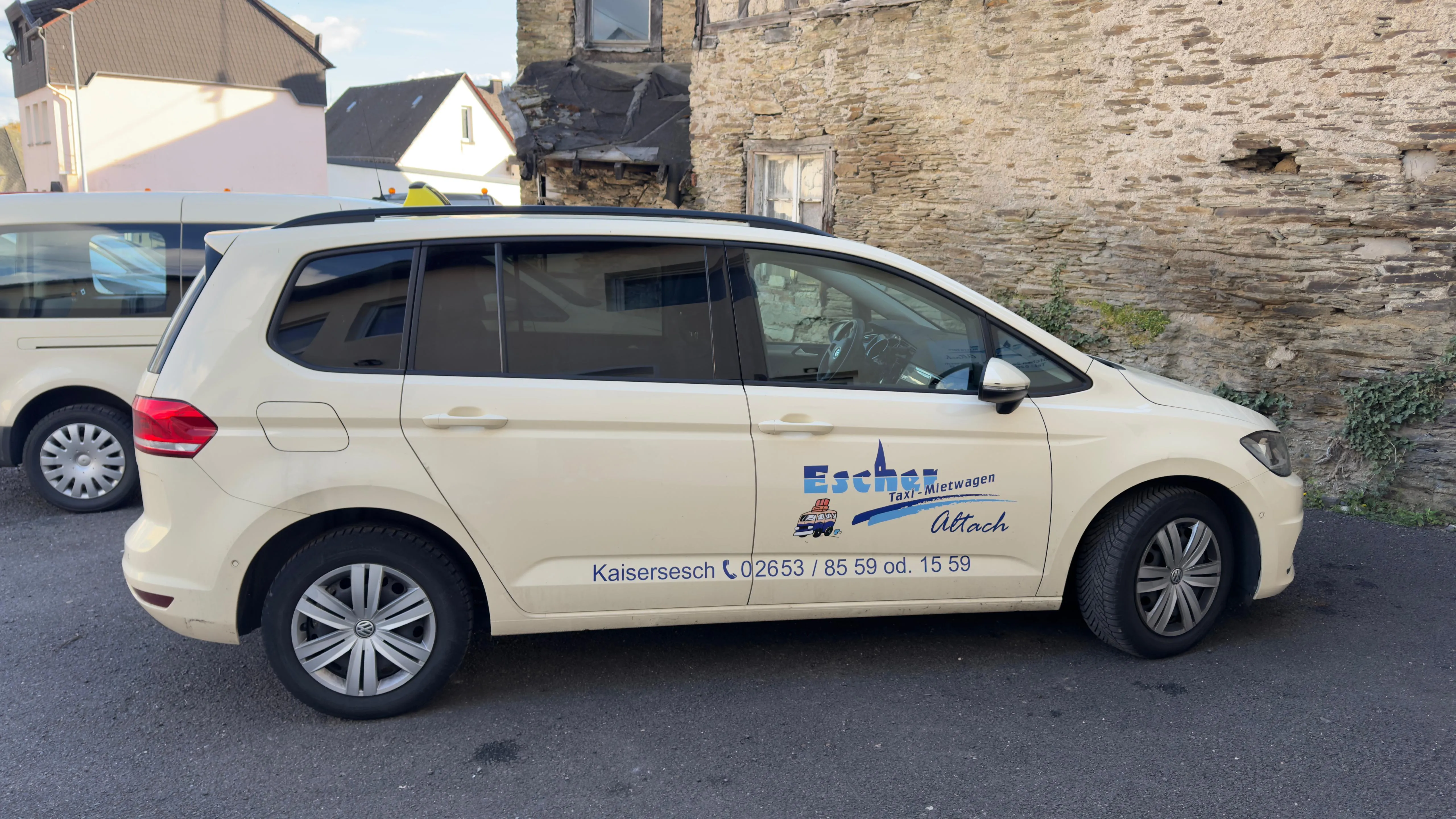gelbes Taxi - Golf plus